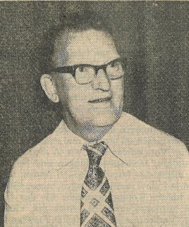 Ernst Urech bei der Wahl zum Gemeindeammann im Jahr 1980